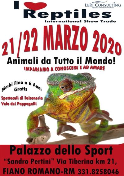 I LOVE REPTILES Fiano
