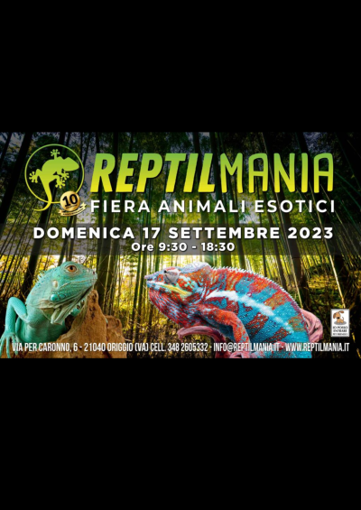 REPTILMANIA ORIGGIO // 17 SETTEMBRE 2023