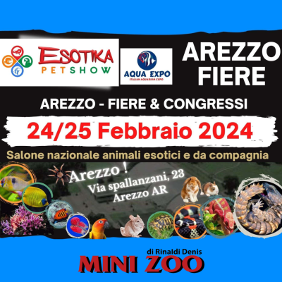 ESOTIKA PET SHOW AREZZO (AR) 24/25 FEBBRAIO 2024